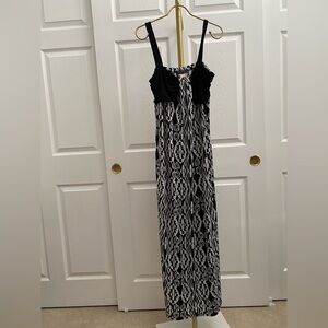 Perseption Monochrome Patterned Dress